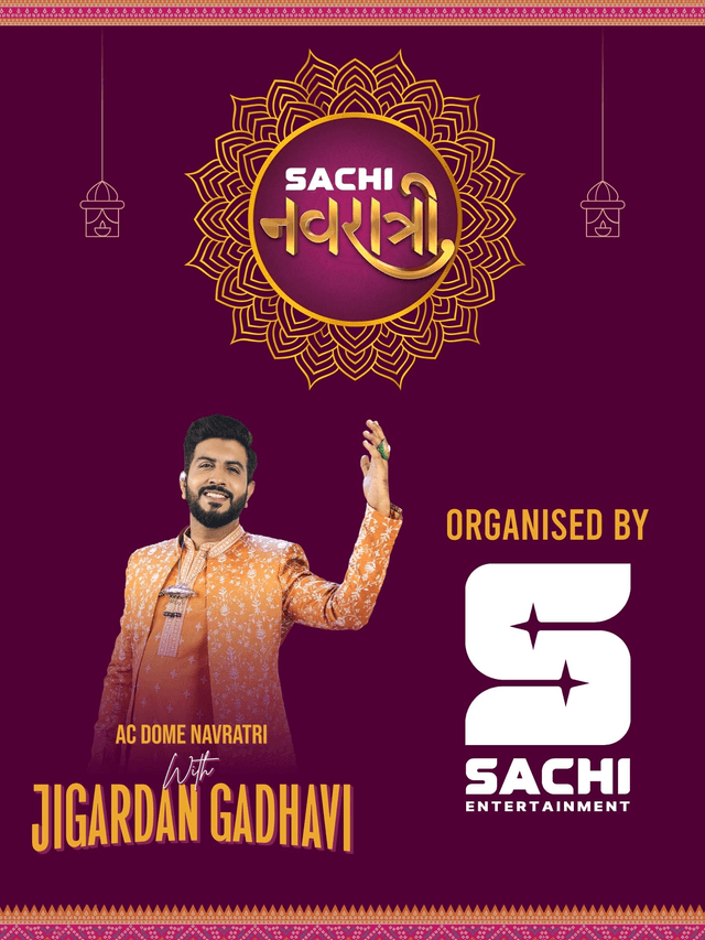 SACHI NAVRATRI AC DOME GARBA | Jigardan Gadhavi